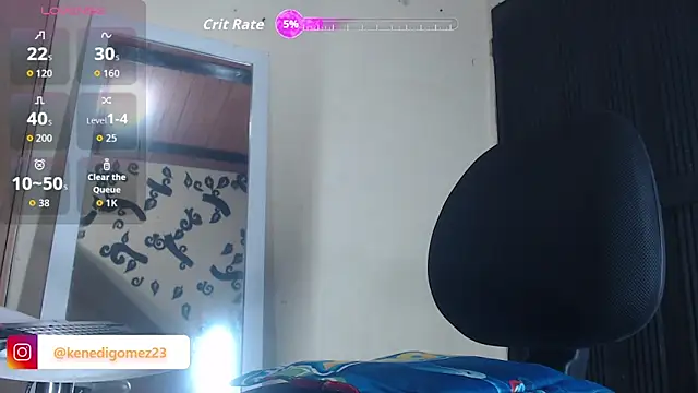 Snapshot of GaboReyes chatting on November 2025 02:11:01 AM GaboReyes online show from November 2025 02:11:01 AM