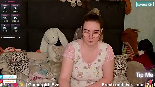 Snapshot of GamerGirl_Eve chatting on February 2025 07:27:02 PM GamerGirl Eve online show from February 2025 07:27:02 PM