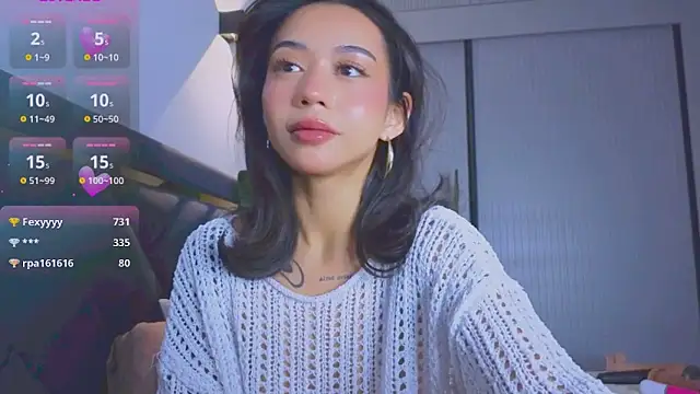 Snapshot of Mia_Tin chatting on October 2025 05:34:02 PM Mia Tin online show from October 2025 05:34:02 PM