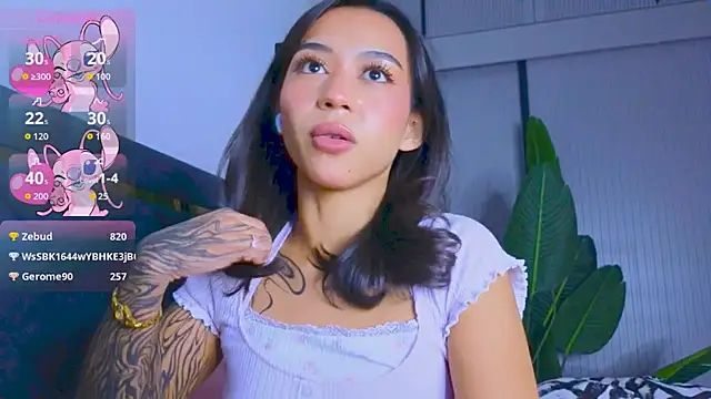 Snapshot of Mia_Tin chatting on October 2025 07:26:02 PM Mia Tin online show from October 2025 07:26:02 PM