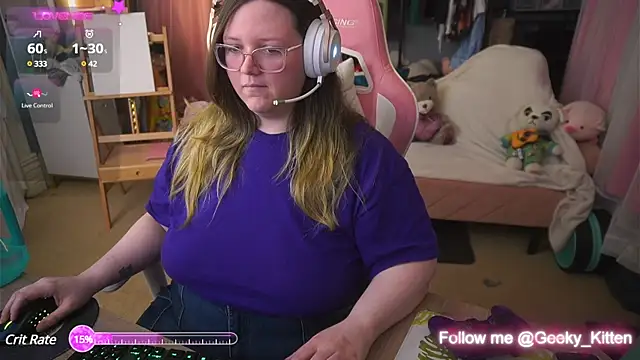 Snapshot of Geeky_Kitten chatting on March 2025 01:31:02 AM Geeky Kitten online show from March 2025 01:31:02 AM