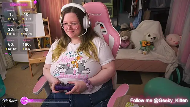 Snapshot of Geeky_Kitten chatting on March 2025 03:45:01 AM Geeky Kitten online show from March 2025 03:45:01 AM
