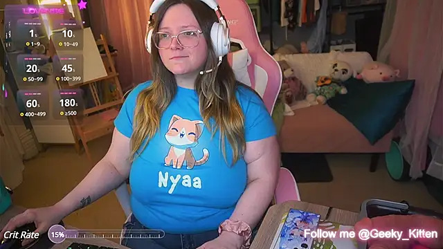 Snapshot of Geeky_Kitten chatting on February 2025 06:01:01 AM Geeky Kitten online show from February 2025 06:01:01 AM