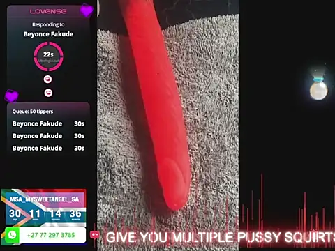 MySweetAngelsSA online show from October 2025 10:47:02 AM