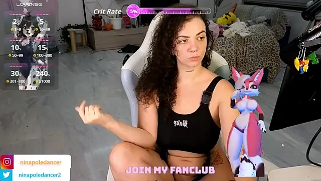 Snapshot of ninapoledance chatting on August 2026 07:11:01 PM ninapoledance online show from August 2026 07:11:01 PM