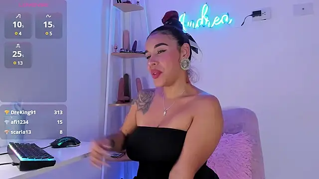 andrea lopezz  online show from February 2025 04:11:02 AM