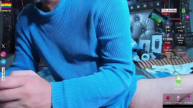 Snapshot of CrisJordan_Hot chatting on December 2025 02:23:01 AM CrisJordan Hot online show from December 2025 02:23:01 AM