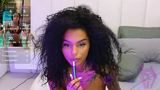 Snapshot of KimiBrown chatting on February 2025 10:36:01 AM KimiBrown online show from February 2025 10:36:01 AM