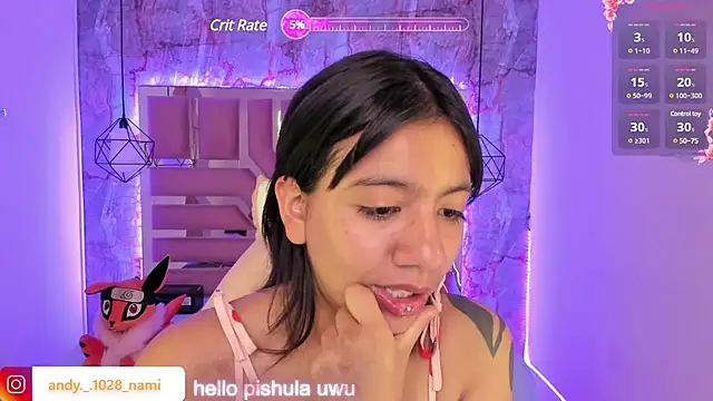 Snapshot of Nami_usagi chatting on February 2025 11:58:01 AM Nami usagi online show from February 2025 11:58:01 AM