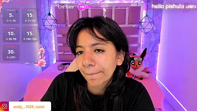 Snapshot of Nami_usagi chatting on January 2025 02:00:01 PM Nami usagi online show from January 2025 02:00:01 PM