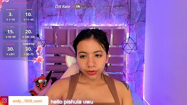 Snapshot of Nami_usagi chatting on February 2025 12:15:01 PM Nami usagi online show from February 2025 12:15:01 PM