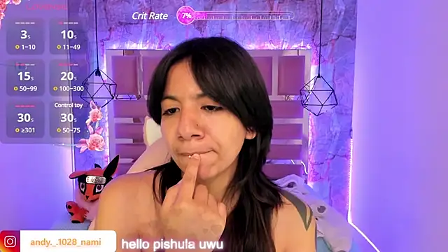 Snapshot of Nami_usagi chatting on February 2025 12:17:02 PM Nami usagi online show from February 2025 12:17:02 PM