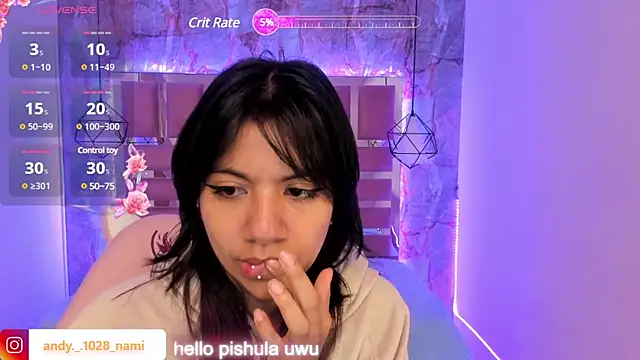 Snapshot of Nami_usagi chatting on February 2025 01:25:01 PM Nami usagi online show from February 2025 01:25:01 PM
