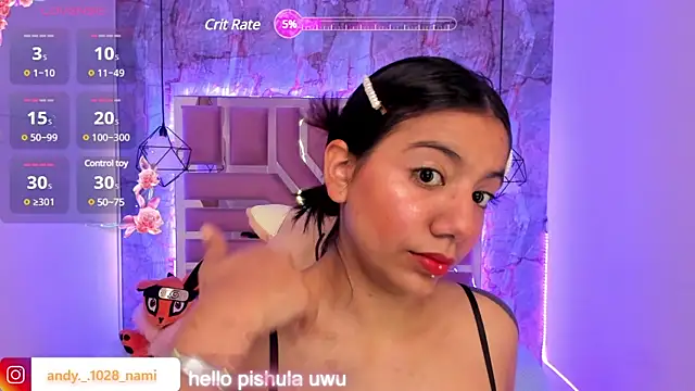 Snapshot of Nami_usagi chatting on February 2025 12:48:02 PM Nami usagi online show from February 2025 12:48:02 PM