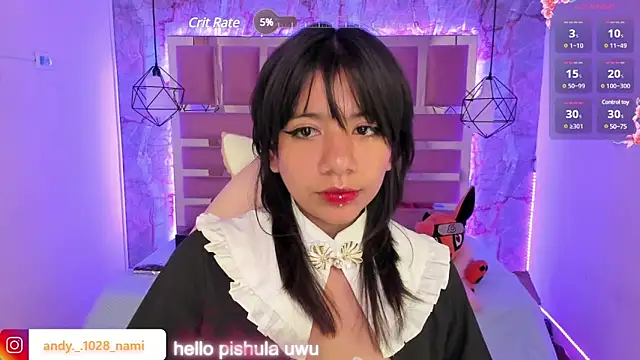 Snapshot of Nami_usagi chatting on February 2025 02:54:02 PM Nami usagi online show from February 2025 02:54:02 PM
