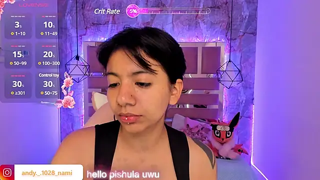 Snapshot of Nami_usagi chatting on February 2025 12:00:02 PM Nami usagi online show from February 2025 12:00:02 PM
