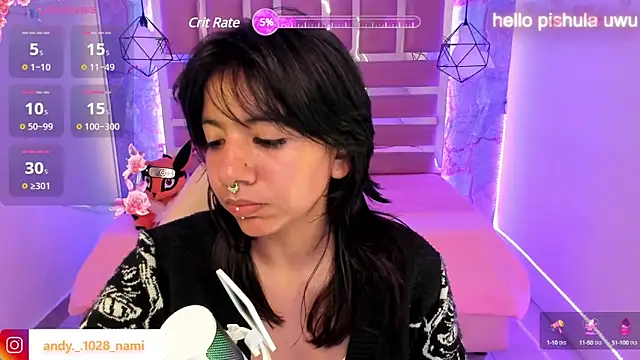 Snapshot of Nami_usagi chatting on January 2025 04:30:01 PM Nami usagi online show from January 2025 04:30:01 PM