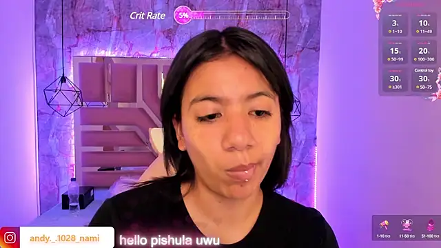 Snapshot of Nami_usagi chatting on March 2025 12:06:01 PM Nami usagi online show from March 2025 12:06:01 PM