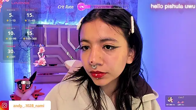 Snapshot of Nami_usagi chatting on January 2025 12:18:01 PM Nami usagi online show from January 2025 12:18:01 PM
