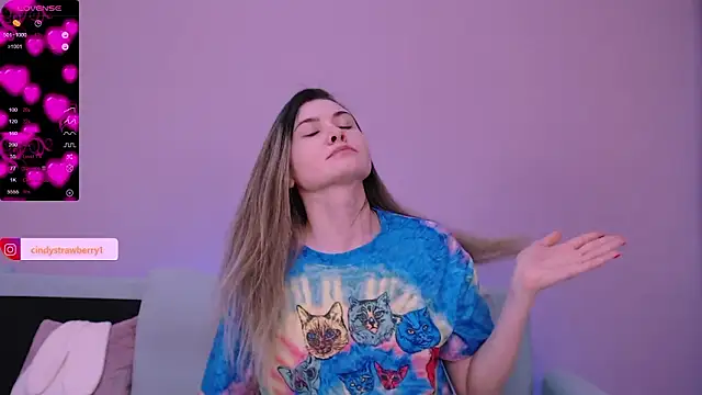 Cindy Sweety online show from February 2026 07:45:02 PM