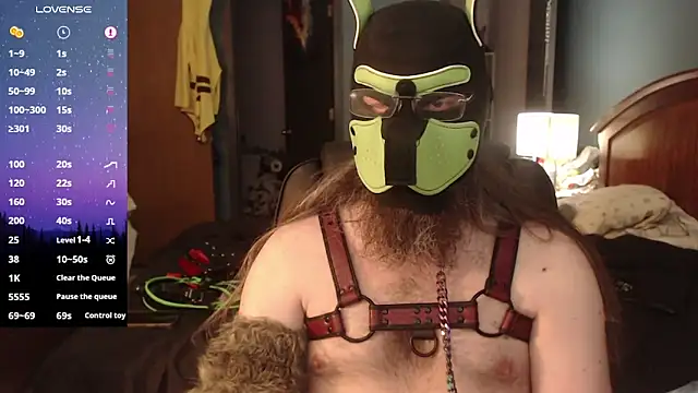 kinkywolf429 online show from April 2026 08:21:01 PM