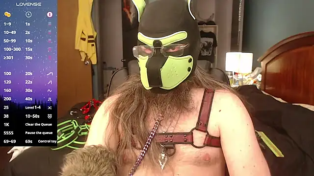 kinkywolf429 online show from March 2026 07:59:01 PM