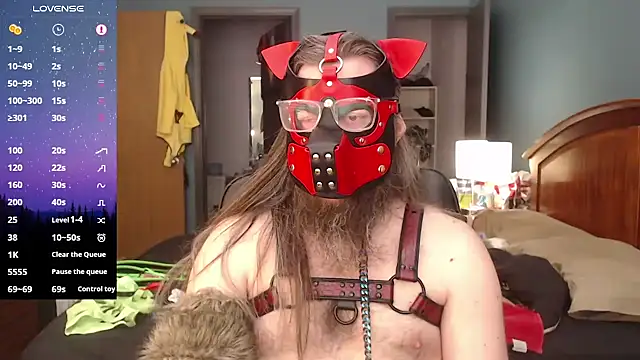 kinkywolf429 online show from February 2026 07:25:01 PM