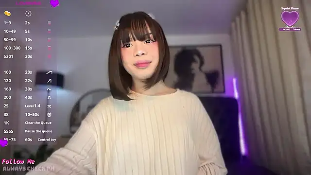 SweetCheska19 online show from June 2026 04:24:02 PM
