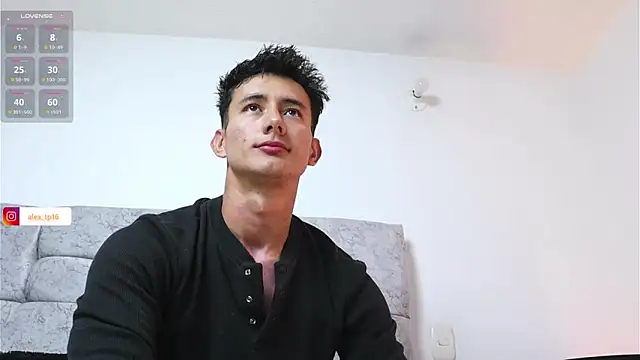 Snapshot of _Alexxx chatting on January 2025 12:57:01 AM Alexxx online show from January 2025 12:57:01 AM