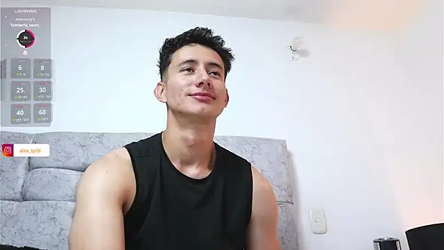 Snapshot of _Alexxx chatting on January 2025 12:16:02 AM Alexxx online show from January 2025 12:16:02 AM