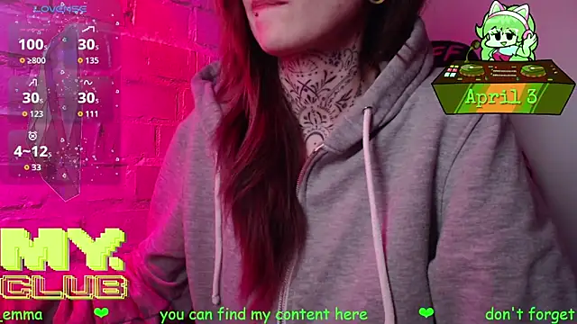 Witch Emma online show from April 2026 09:16:02 AM