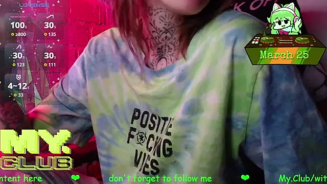 Witch Emma online show from March 2026 09:19:01 AM