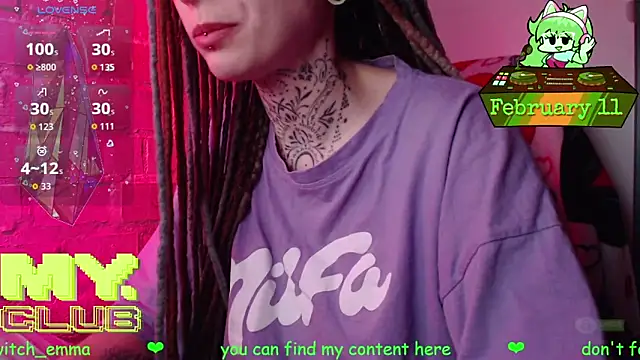 Witch Emma online show from February 2026 09:09:01 AM