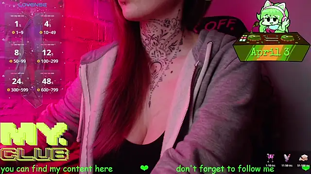 Witch Emma online show from April 2026 09:21:01 PM