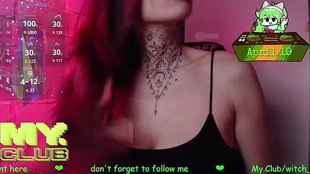 Witch Emma online show from April 2026 08:04:02 AM