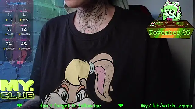 Snapshot of Witch_Emma chatting on November 2025 08:47:02 AM Witch Emma online show from November 2025 08:47:02 AM