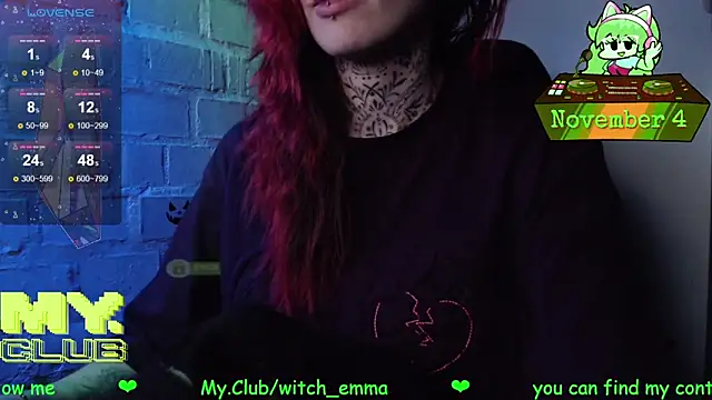 Snapshot of Witch_Emma chatting on November 2025 09:46:01 AM Witch Emma online show from November 2025 09:46:01 AM