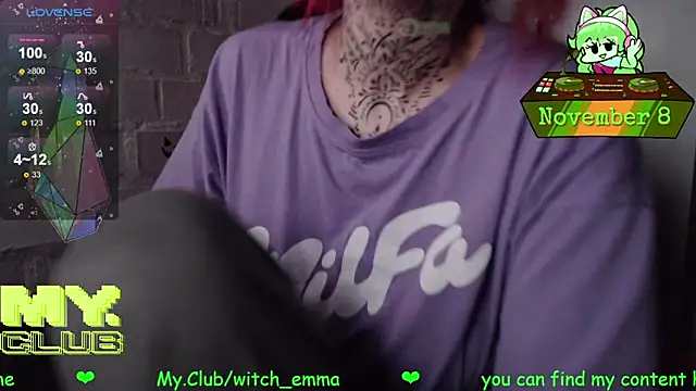 Snapshot of Witch_Emma chatting on November 2025 10:30:02 AM Witch Emma online show from November 2025 10:30:02 AM