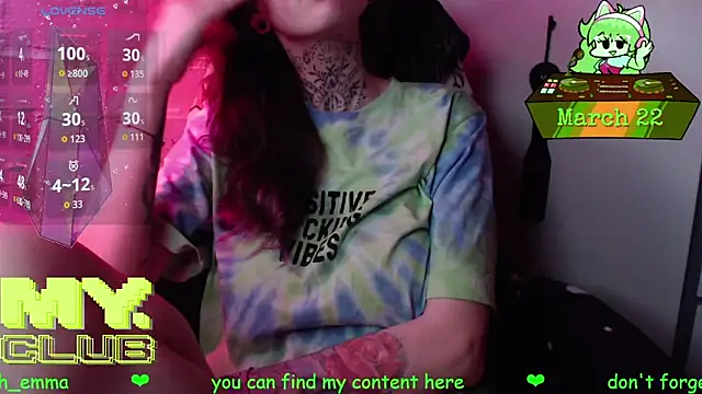 Witch Emma online show from March 2026 09:55:01 AM