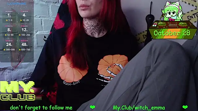 Snapshot of Witch_Emma chatting on October 2025 08:41:02 PM Witch Emma online show from October 2025 08:41:02 PM