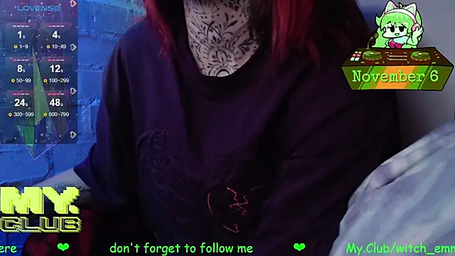 Snapshot of Witch_Emma chatting on November 2025 08:07:02 AM Witch Emma online show from November 2025 08:07:02 AM