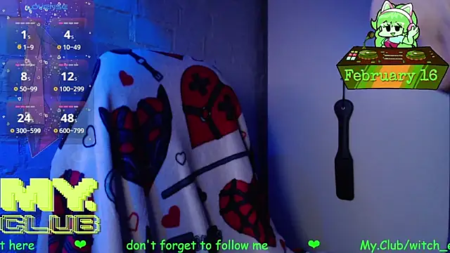 Witch Emma online show from February 2026 07:07:02 AM