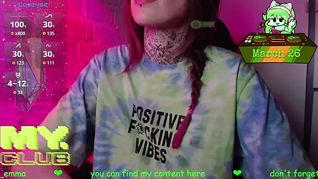 Witch Emma online show from March 2026 06:11:02 AM