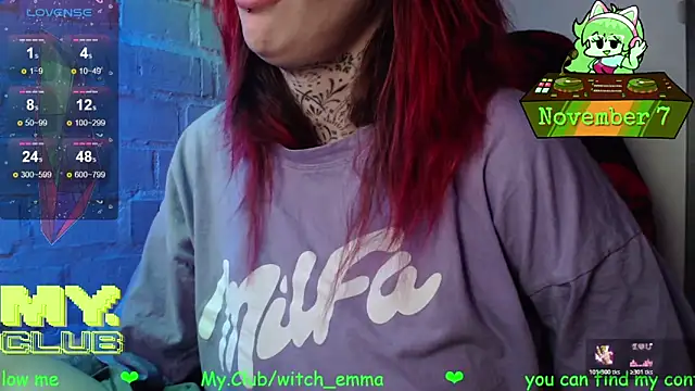 Snapshot of Witch_Emma chatting on November 2025 10:20:01 AM Witch Emma online show from November 2025 10:20:01 AM