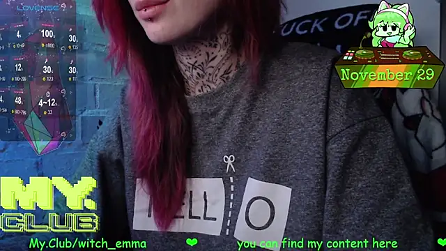 Snapshot of Witch_Emma chatting on November 2025 09:20:01 AM Witch Emma online show from November 2025 09:20:01 AM