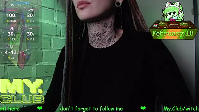 Witch Emma online show from February 2026 09:28:01 AM