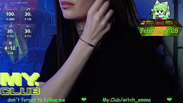 Witch Emma online show from February 2026 08:52:02 PM