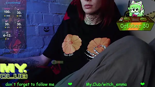 Snapshot of Witch_Emma chatting on October 2025 09:07:01 AM Witch Emma online show from October 2025 09:07:01 AM