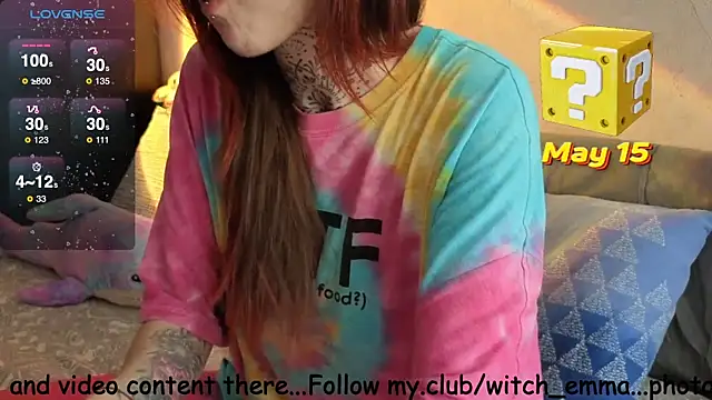 Witch Emma online show from May 2026 06:33:02 AM