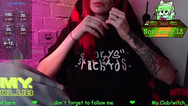 Snapshot of Witch_Emma chatting on November 2025 07:51:01 PM Witch Emma online show from November 2025 07:51:01 PM